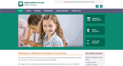 Desktop Screenshot of pediatricdentistryoflosaltos.com